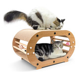 Cama Rascador Grande Para Gatos, Cartón Rascador Para Gatos,