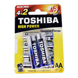 2 Blisters De Toshiba Aa C/6 Pilas Lr6g