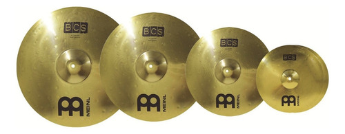 Meinl Bcs14161820 Set De Platillos De 14 16 18 20 Pulgadas Color Dorado