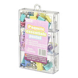 Set Acco Essentials Pastel De Clips+sujetadocumentos C/130 Color Blanco