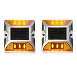 2 Vialetas Solares Inteligentes 6 Luces Led Fotocelda Automa