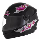 Capacete Infantil Protork Liberty Four For Girls 54