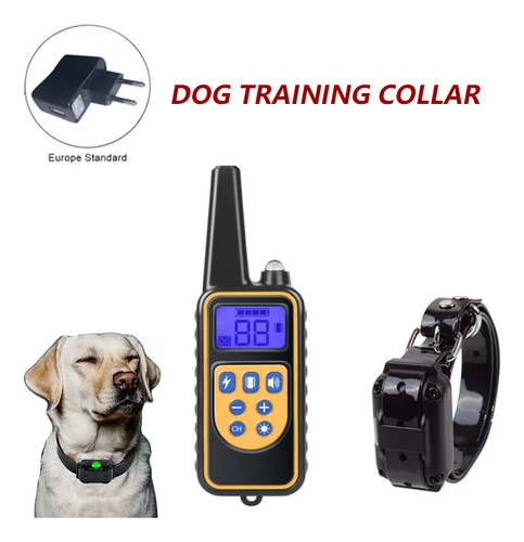 Entrenador De Perros Con Control Remoto Electrónico Antiladr