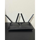 Roteador Wifi 6 Gigabit Ax1500 Archer Ax10 Tp-link Cor Preto