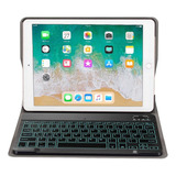 Capa Case Teclado Iluminado Para iPad 6ª / 5ª Geração 9.7´´