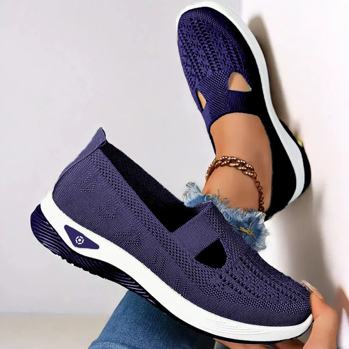 Zapatos De Malla Con Suela Blanda Casuales Y Cómodos Para Ma