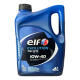 Aceite Elf Evo 700 10w40 X 4 Litros Original Nafta-diésel