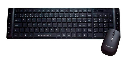 Teclado E Mouse Wireless Sem Fio