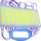 500pçs Módulo Injetado 8520 6led Cob 6500k 12v 2w 160º 200lm