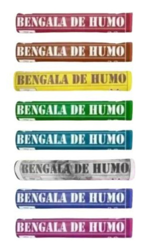 Bengalas De Humo Colores Fiestas Graduacion Cotillon X2
