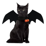 Disfraz Mascotas Halloween Alas De Murciélago Perro Gato Rz