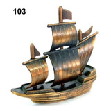 Carabela Barco Antiguo Mini Sacapunta Metalico Coleccion 103