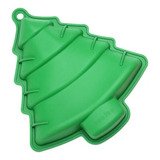 Molde Grande De Silicona Con Diseño De Árbol De Navidad Hech