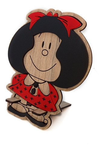 Soporte Escritorio Para Celular Mafalda Quino Vintage