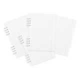 Cuaderno Blanco A5 (15x21) Ecologico 120 Hojas - Pack X4 