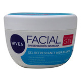 Nivea Facial Gel Refrescante Hidratante Tarro 200 Ml.