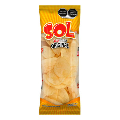 Papas Sol Tubi papa sabor original 100g | MercadoLibre