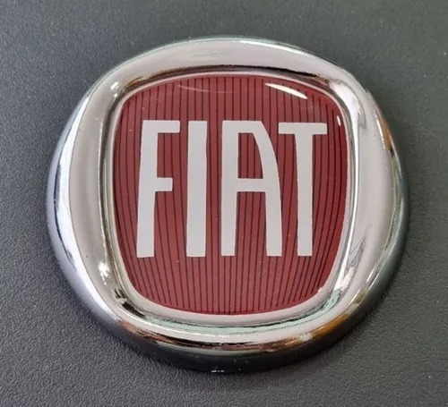Insignia Emblema Tapa Baul Fiat Diam 75 Mm Foto 2