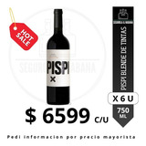 Pispi Blend De Tintas 750 Ml X 6 Unidades