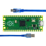 Raspberry Pi Pico Rp2040 133 Mhz + Cabo Usb