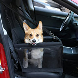 Asiento De Coche Para Mascotas Con Correa De Seguridad, Sopo