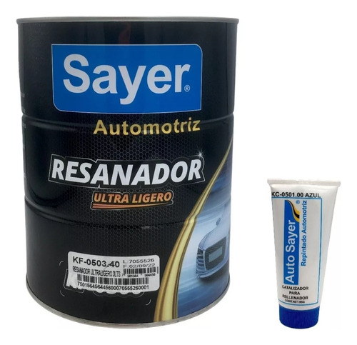 Pasta Resanador Ultraligero Sayer Automotriz Kf-0503.40 3 Lt