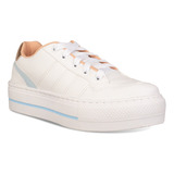 Tenis Feminino Branco Chunky Casual Confortavel Moda A1.44