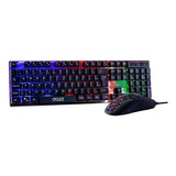 Teclado + Mouse Diamond Dust Preto 62000098