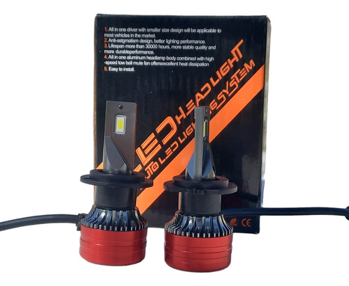 Kit De Faros Led Auto Csp H1 H7 H11 9005 9006 16000lm 6500k