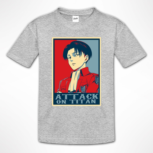 Levi Ackerman, Shingeki No Kyojin - Talles Niños Y Adultos