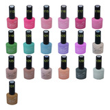 Kit 36  Esmaltes Gel 7.5ml Chic & Fun Unhas Uv Led