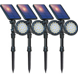 Dbf Luces Solares Para Exteriores Mejoradas, 18 Luces Led Im