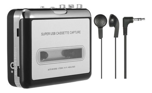 Usb Casete Captura Casete Cinta - A -mp3 Convertidor