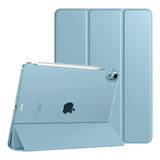 Funda Para iPad Air De 5ª Gen Plegable Soporte Azul