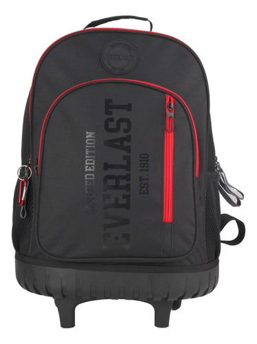 Mochila Carro Everlast Reforzada 18p Escolar Original