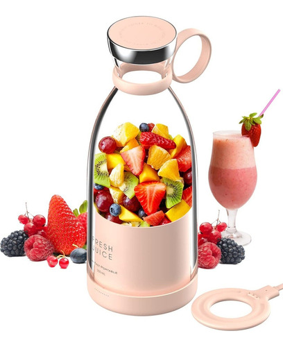 Blender Smoothie Makers, Licuadora Portátil Mini Jug Batidor