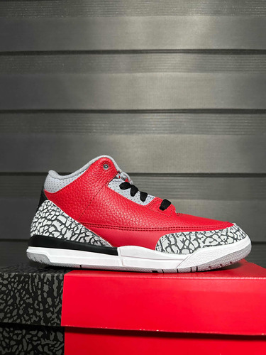 Jordan 3 Red Cement