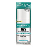 L'oreal Bright Reveal Protector Solar Daily Uv Lotion Spf 50