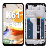 Display Tela Touch Frontal Para LG K61 C/aro Nacional