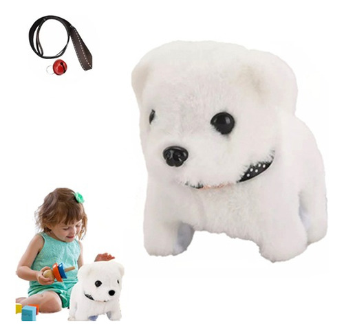 Juguete Perro Peluche Interactivo Electrónico Mueve Y Grito