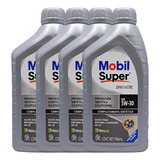 Aceite Mobil Super Synthetic 5w-30 4 Piezas 946 Ml