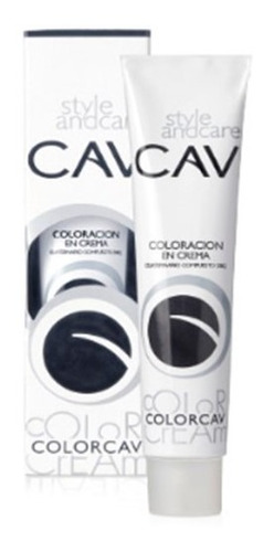 Tintura Permanente Cav En Crema Para El Cabello X 60gr.