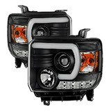 Faro Delantero Con Proyector Led Para Gmc Sierra