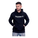 Blusa De Frio Motoqueiros Paixão Duas Rodas Logo Triumph Top