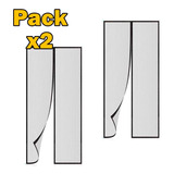 Pack X2 Malla Anti Mosquito Moscas Cortina Magnética 210x100