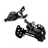 Grupo Shimano Deore M5100 - 11v - Câmbio + Alavanca Trocador