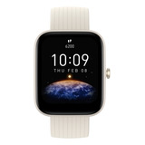 Smartwatch Amazfit Bip 3 Pro 1.69 Malla Cream De Silicona