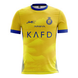 Remera Deportiva Al Nassr Yellow Ronaldo Cax-1499 Malkriados