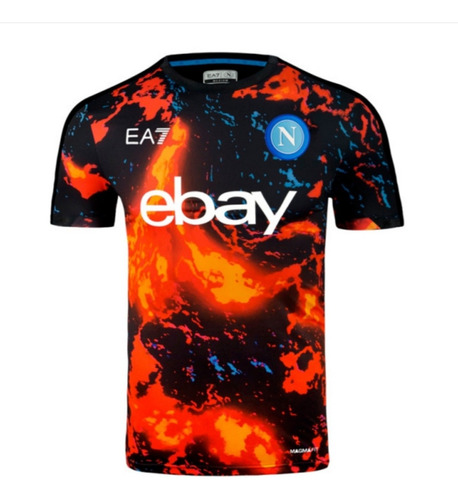 Camiseta Del Napoli Pre Calentamiento 2023/2024