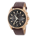 Citizen Perpetual Alarm Hora Mundial Eco-drive Gmt Reloj Par